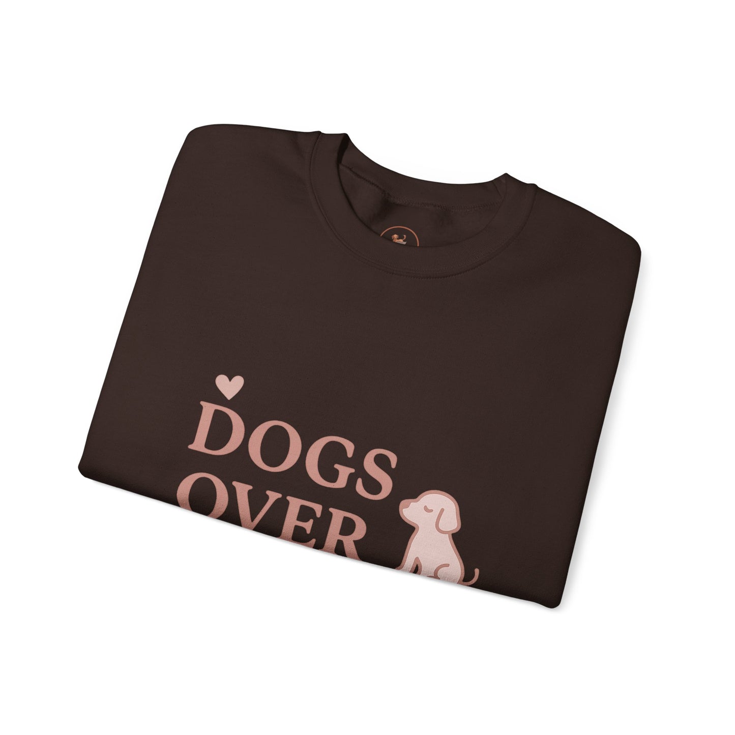 Dogs Over Dudes - Heavy Blend™ Crewneck Sweatshirt