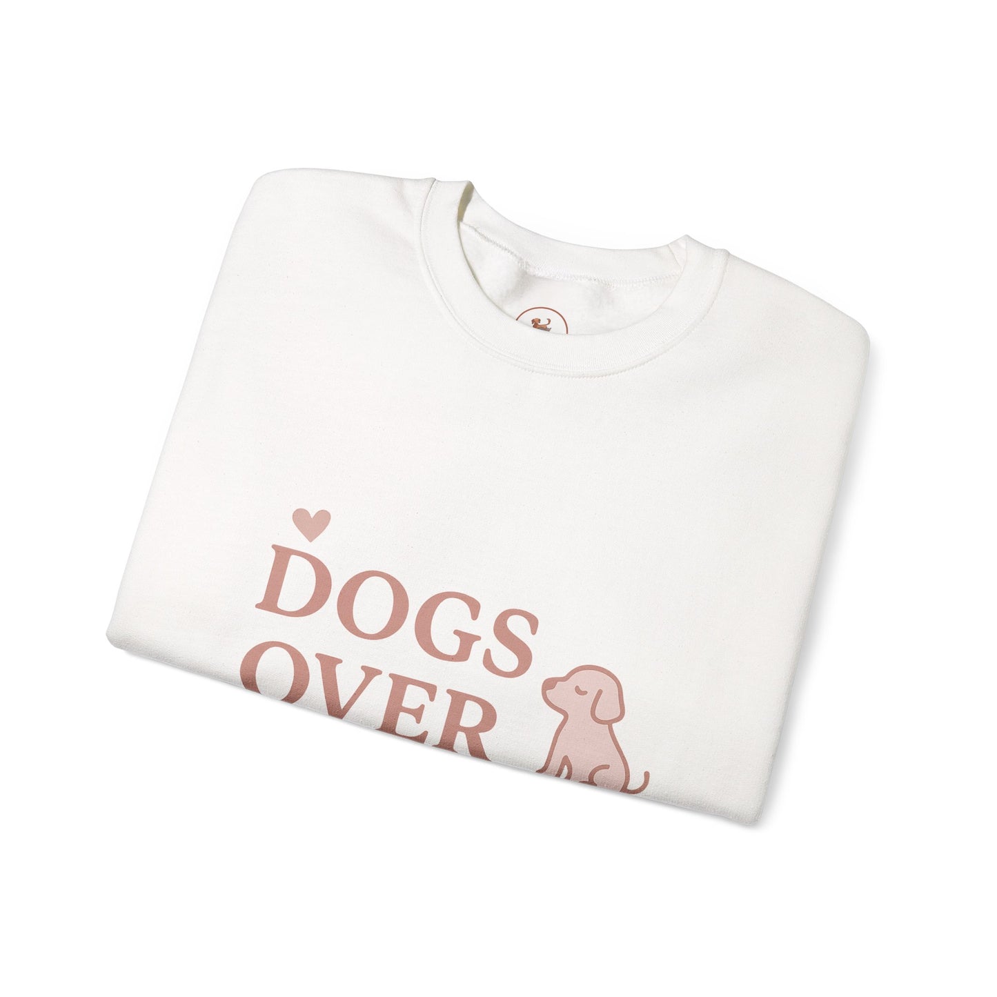 Dogs Over Dudes - Heavy Blend™ Crewneck Sweatshirt