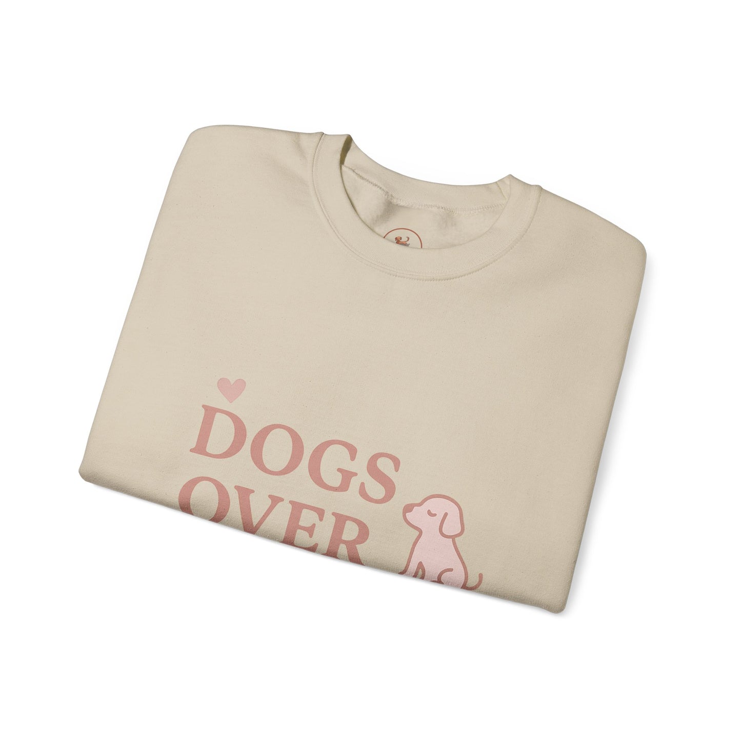 Dogs Over Dudes - Heavy Blend™ Crewneck Sweatshirt